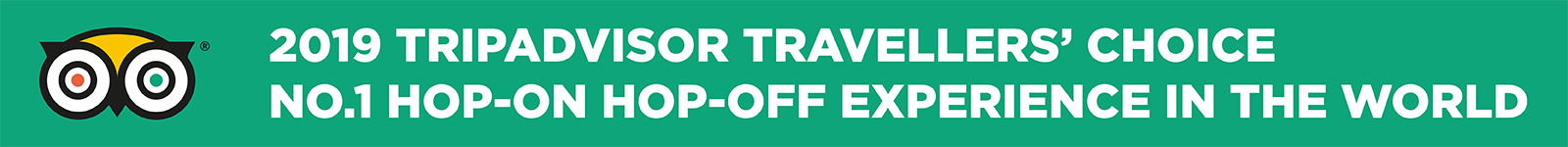 2019 TripAdvisor Travellers' Choice no.1