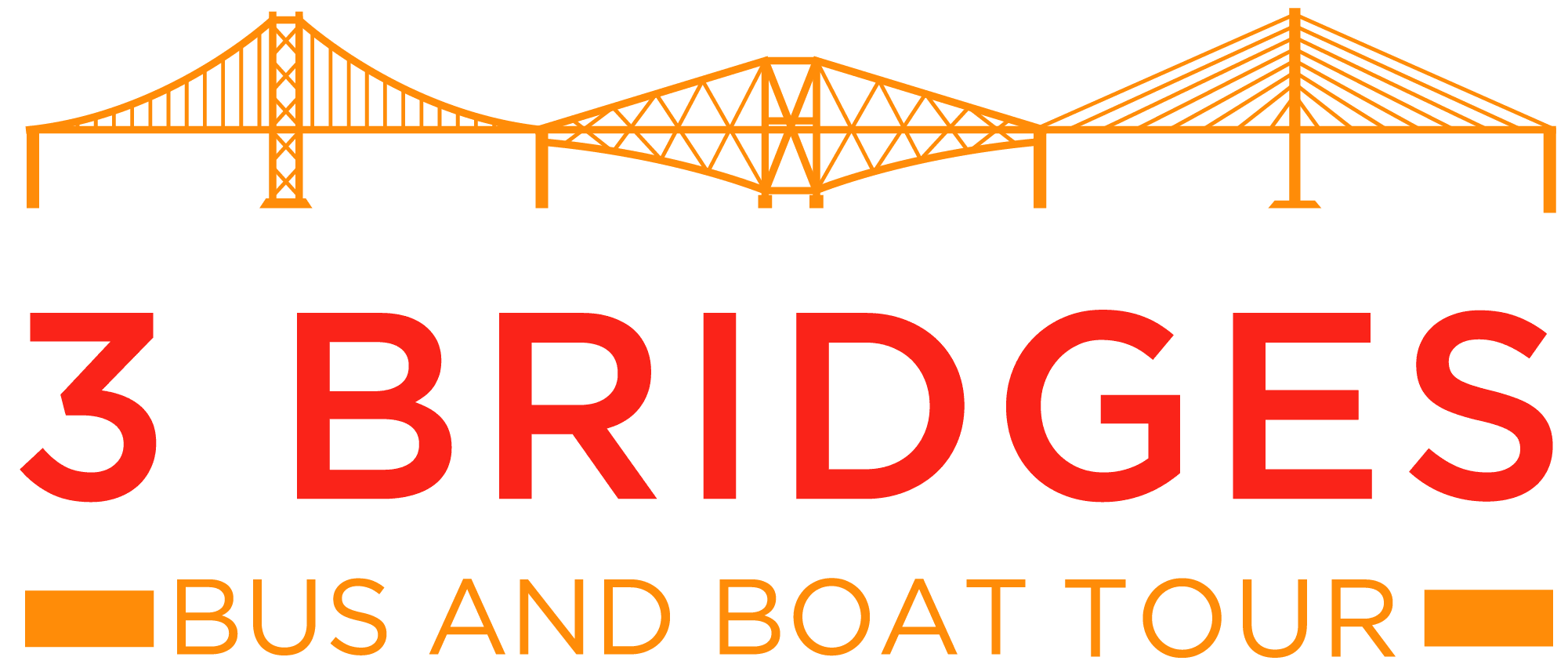 3 Bridges - Bus and Boat Tour