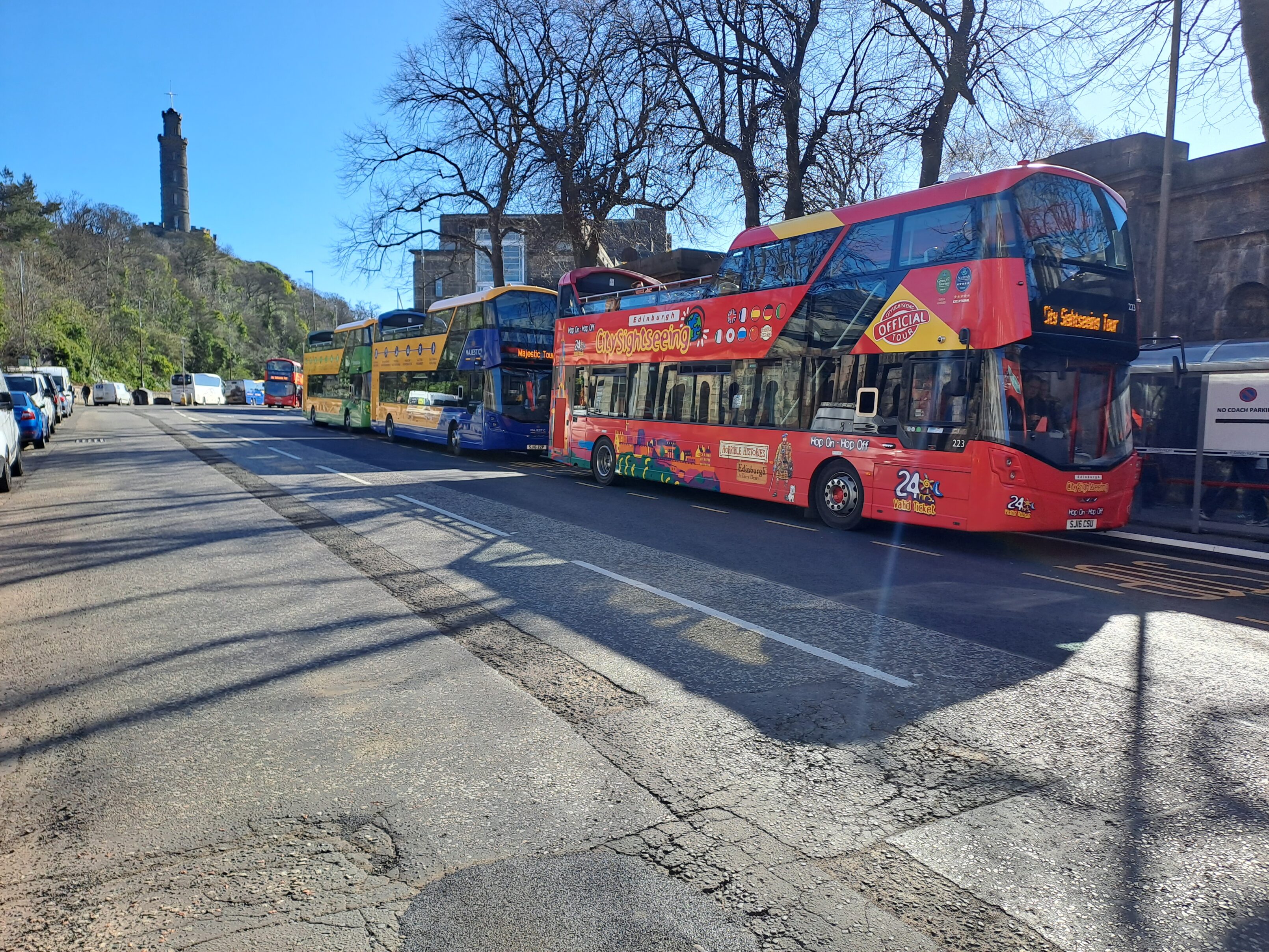 Edinburgh Tour Buses