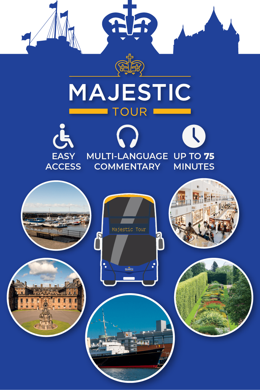 Majestic Tour - Easy access, multi-language commentary, up to 75 minutes tour.
