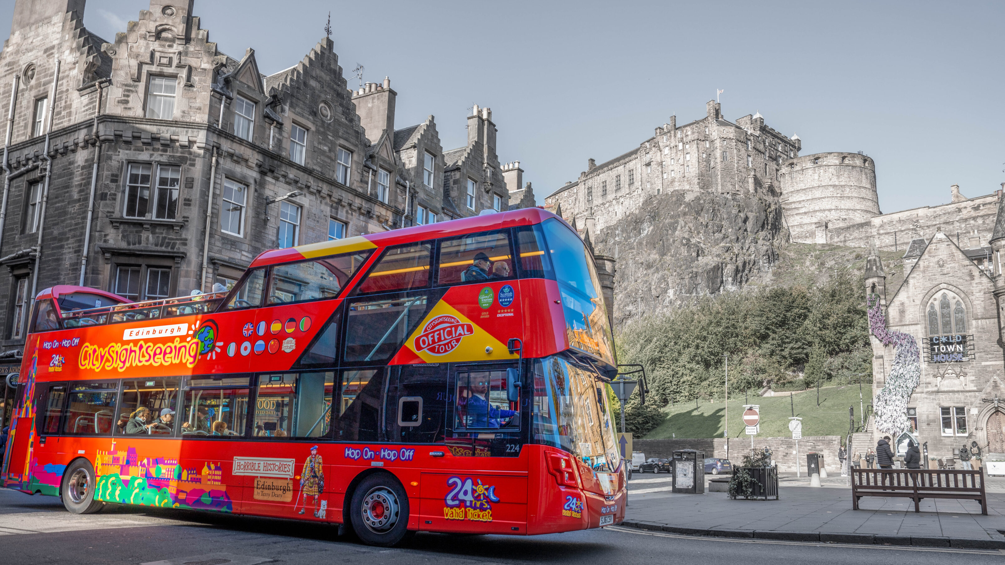 2024 City Sightseeing Edinburgh Hop On Hop Off Bus Tour 58 OFF