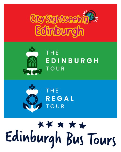 Edinburgh Bus Tours includes CitySightseeing Edinburgh, The Edinburgh Tour and The Regal Tour