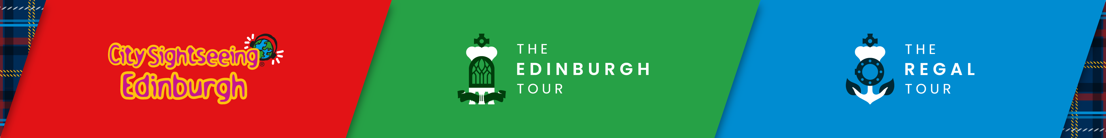 CitySightseeing Edinburgh, The Edinburgh Tour & The Regal Tour