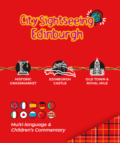 Try the CitySightseeing Edinburgh Tour with Multi-Language & Children's Commentary. Visits Historic Grassmarket, Edinburgh Castle, Old Town & Royal Mile. Click to find out more.
