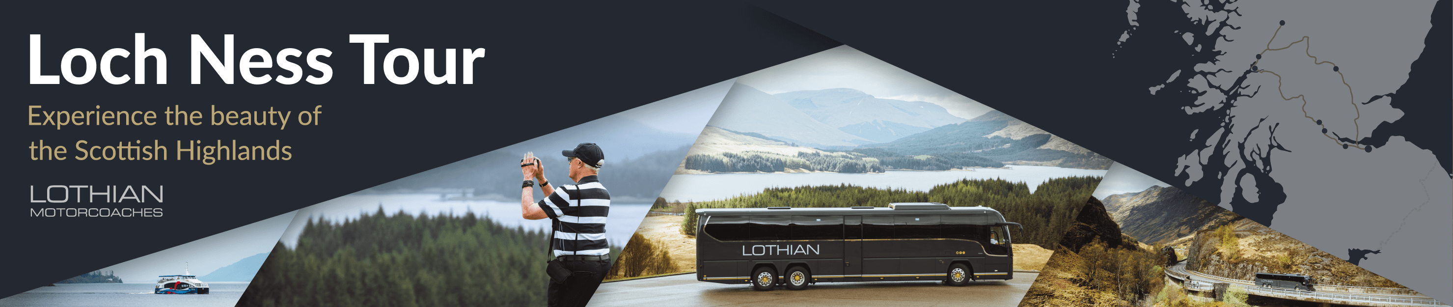 Loch Ness Tour - Experience the beauty of the Scottish Highlands with Lothian Motorcoaches