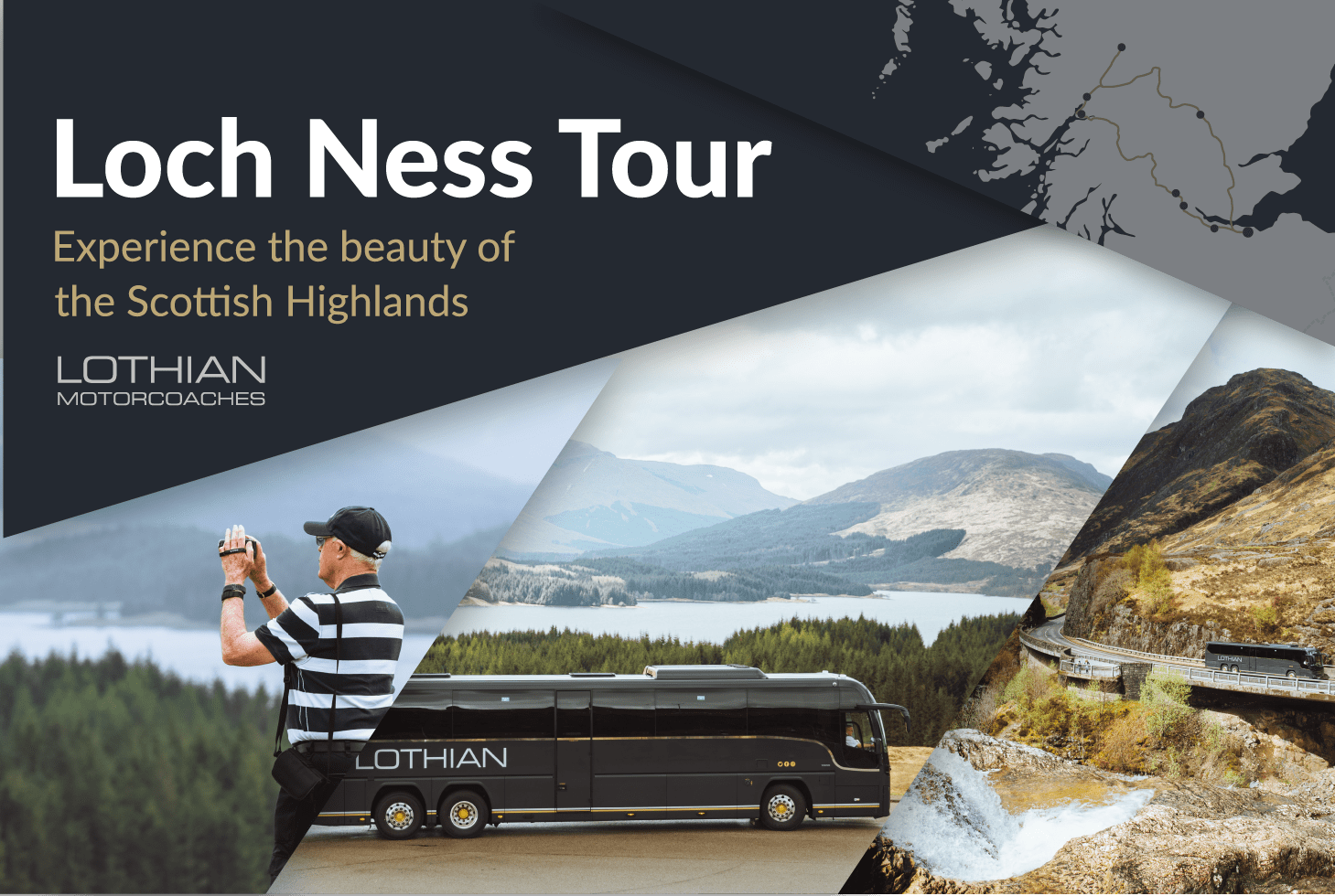 Loch Ness Tour - Experience the beauty of the Scottish Highlands with Lothian Motorcoaches